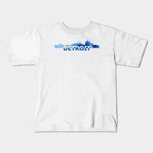 Detroit Skyline Kids T-Shirt